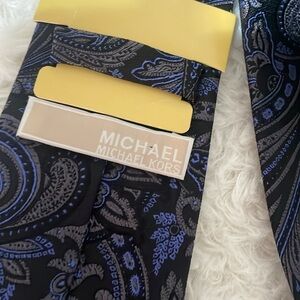 Michael Kors Black and Blue Ties